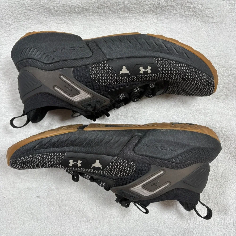 Under Armour Project Rock 5 Mens Training Shoes Black Gum 3026074-001 Size 10